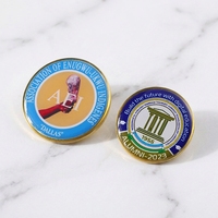 Badge artistique personnalisé en alliage de zinc, autocollant coloré, badge en résine, peut être plaqué or, médaillon en émail dur 2D, tendance