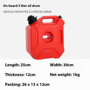 NOUVEAU RÉSERVOIR À CARBURANT PORTABLE EN PLASTIQUE LINDA OUTDOOR 5/10/20L JERRY CAN pour MOTO CYCLOPIQUE PICKUP CAMPING - Product Image 3