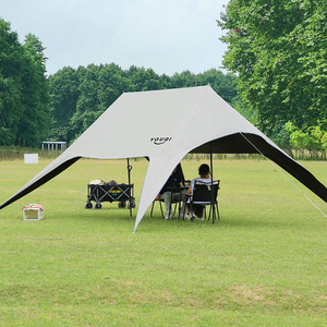 Camping Tarp Imperméable <span class=keywords><strong>Jardin</strong></span> Extérieur Léger Tente Bâche Pluie Mouche Soleil <span class=keywords><strong>Abri</strong></span> 210D Oxford UPF50 + <span class=keywords><strong>Abri</strong></span> - Product Image 1