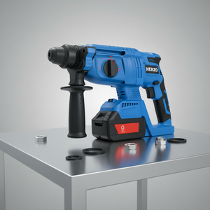 Taladro percutor rotatorio sin escobillas de 20V, 2.5J, 26mm, taladro de impacto inalámbrico de 4 modos, herramienta eléctrica rompedora de hormigón para batería - Product Image 2