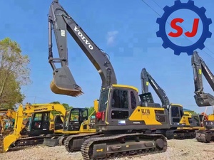 Excavadora de cadenas mediana Volvo EC210 usada original de Corea, excavadora hidráulica de 21 toneladas Volvo EC140B EC140BLC, maquinaria de construcción - Product Image 6