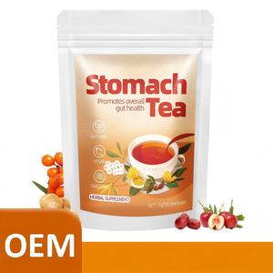 Té Chino Nutritivo para el Estómago Jiueco, Mezcla Herbal con Sabor Natural de Espino Amarillo para el Bienestar Digestivo, 100g - Product Image 1