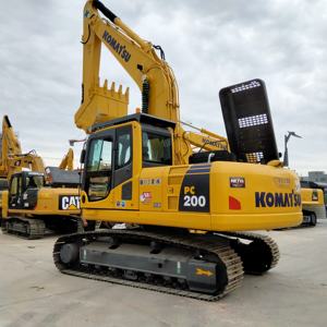 Excavadora de orugas Komatsu usada, máquina excavadora de 20 toneladas, de segunda mano japonesa, precio barato, motor de componentes básicos, Modelo 2020 - Product Image 6