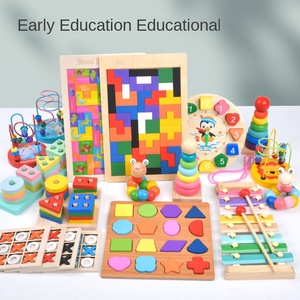 Juego de Juguetes Musicales de Madera para Estimulación Cerebral, <span class=keywords><strong>Juegos</strong></span> de Aprendizaje Temprano para Niños y Niñas de 0 a 7 Años - Product Image 3