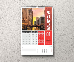 Tùy Chỉnh Calendario Đầy Đủ Màu Sắc Cảnh Quan Lịch 2025 Lịch Tường Lịch In Ấn Tùy Chỉnh Calendrier Bức Tranh Tường 2026 - Product Image 4