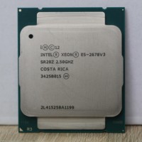 Komputer Desktop Xeon E5 2678 V3, prosesor 12 Core 2.5 GHZ Server CPU LGA 2011 Server