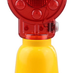CITICITY <b>Mini</b> Solar Powered Portable LED Traffic Warning Light - Miniature Safety Signal <b>Lamp</b> for Roadside Security - Product Image 2