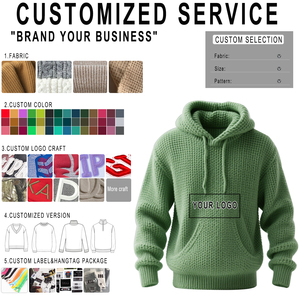 Suéter Personalizado Antiarrugas para <span class=keywords><strong>Hombre</strong></span>, Tejido de Punto con Patrón <span class=keywords><strong>Cruzado</strong></span>, Estilo Desgastado, Hombros Caídos, Jacquard Urbano, Cárdigan Rasgado - Product Image 4
