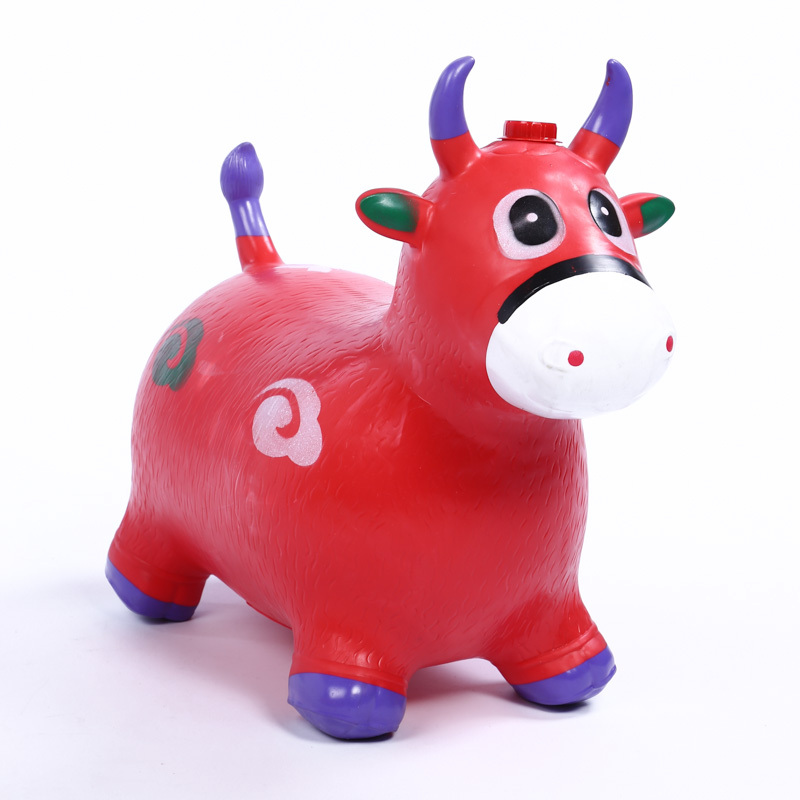 Sunsport - Vache Rebondissante Bouncy Cow Avec Gonfleur Inclus - Jeux D'Extérieur Pour Enfants Dès 5 Ans