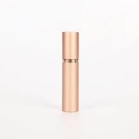 Atomiseur de parfum de luxe rechargeable en cuir PU 5 ml, mini flacon portable rechargeable