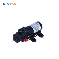 STARFLO Vente en gros usine OEM Personnalisable FLO-2401 2LPM 55PSI Pompe à eau électrique à diaphragme mini silencieuse 24V pour pulvérisateur Wilden