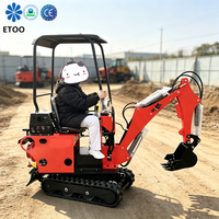 Mini-excavatrice sur chenilles de type 08 personnalisable en usine pour le creusement de fossés et le broyage