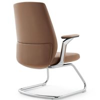 Chaise de visiteur de bureau exécutif pas de chaises de conférence de bureau de roues chaises d'invité de bureau modernes réception de patron
