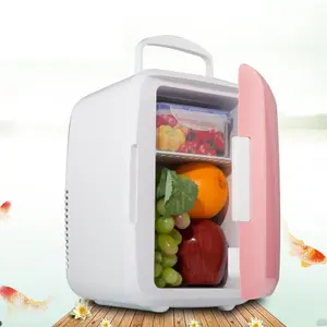 4L 다기능 휴대용 미니 자동차 차량 난방 냉각 박스 냉장고