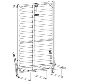 Kits de quincaillerie pour lit de tapisserie à montage Vertical, <span class=keywords><strong>kit</strong></span> de quincaillerie pour matelas - Product Image 5