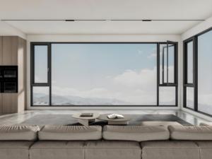 Portes et fenêtres en aluminium à système de pont thermique silencieux, taille personnalisée - Product Image 5