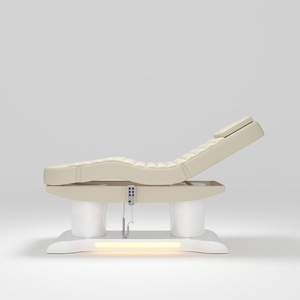 Lit électrique moderne de <span class=keywords><strong>spa</strong></span> facial réglable et pliable Meubles en cuir PU pour salle de sport, hôtel pour le massage des cils Autres caractéristiques - Product Image 2