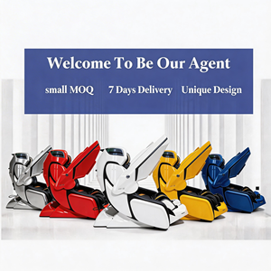 เก้าอี้นวดพับได้แบบเต็มตัว รุ่นไฮเอนด์ อัลตร้า 4D พร้อมราง SL ระบบ Zero Gravity ยืดแบบ<span class=keywords><strong>ไทย</strong></span> แขนหุ่นยนต์หลายข้อต่อ - Product Image 4