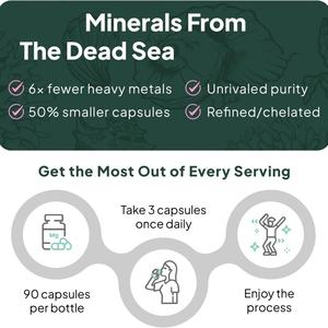 Offre Spéciale : Capsules de Glycinate de Magnésium à Force Maximale – Supplément de Magnésium Chélaté pour Adultes – Extrait Pur de Glycinate de Magnésium - Product Image 3