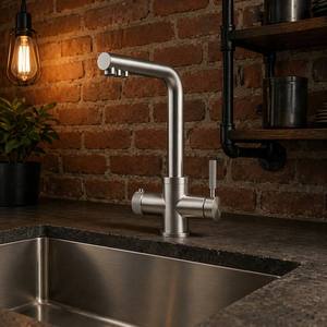 Grifo de Cocina Moderno de Acero Inoxidable 304 con un Solo Manípulo, 4 en 1, para Agua Filtrada, Hervida y Potable - Product Image 6