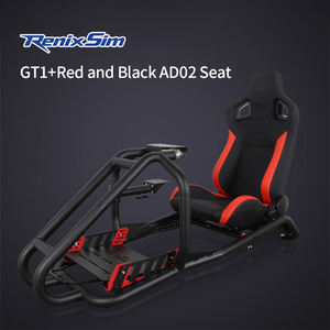 Soporte de Asiento de Aluminio <span class=keywords><strong>para</strong></span> Simulador de Carreras RenixSim, de Acero, <span class=keywords><strong>para</strong></span> Uso Personal, DIY - Product Image 3