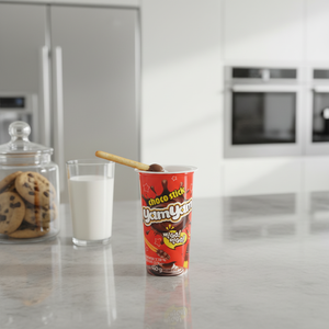 بسكويت على شكل أعواد مغطى بالشوكولاتة بتصميم كرتوني مطبوع، وجبات خفيفة مفضلة للأطفال - Product Image 5