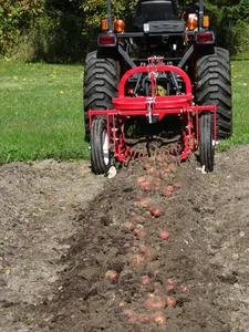 Traktor 3pt montiert einreihige Kartoffel roder Bagger Arbeits breite 700mm