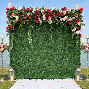 8ftx8ft Roll up Grass <strong>Wall</strong> Decor Artificial Plant <strong>Wall</strong> High Quality Green Grass Backdrop <strong>Flower</strong> <strong>Wall</strong> for Events Wedding Decor - Product Image 4