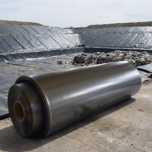 Membranes HDPE de 1,5 mm à 2 mm pour la prévention des infiltrations, géomembranes pour les barrages de réservoirs, les talus de rivières, les canaux et les lacs artificiels - Product Image 1