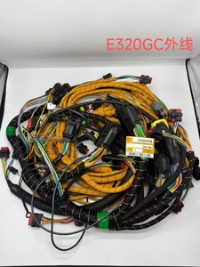 Arnés de cableado completo para cabina, conjunto de cables para controlador hidráulico R225-9 R215-7, piezas de construcción - Product Image 2