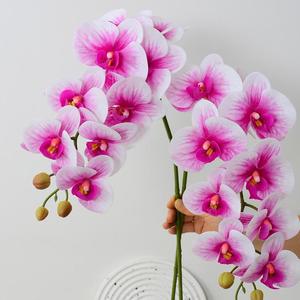 <span class=keywords><strong>Orquídea</strong></span> Artificial Realista al Tacto G-25042908 para Decoración del Hogar y Bodas, 9 Cabezas, Flor de <span class=keywords><strong>Orquídea</strong></span> de Látex Realista al Tacto - Product Image 2