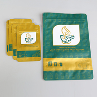Emballage de sacs de livre de papier d'aluminium de forme épaisse imprimé personnalisé avec mon logo de produits alimentaires comestibles en plastique zip-lock fermeture à glissière