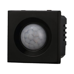 Sensore di Movimento PIR con Timer 2P 2M Nero, Luci LED Sensore Compatibili con Bticino Axolute - Product Image 1