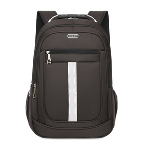 Men's Casual <b>Backpack</b> <b>Large</b> Capacity 20-35L Solid Color For <b>School</b> Travel Business Use - Product Image 5