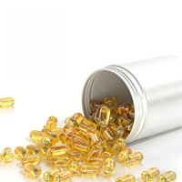 Bocaux et bouteilles cylindriques en aluminium pour l'emballage de médicaments, d'huile de poisson et de vitamines - Matériaux recyclés de qualité alimentaire