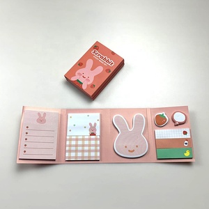 Ensemble de coussinets autocollants licorne coréen, fait sur mesure, couverture souple, étiquettes autocollantes, pour souvenirs - Product Image 1
