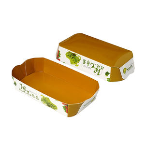 Caja en Forma <span class=keywords><strong>de</strong></span> Barco <span class=keywords><strong>para</strong></span> Frutas, Fabricada con Materiales Reciclados Biodegradables <span class=keywords><strong>de</strong></span> Grado Alimenticio, con Laminado Mate - Product Image 3