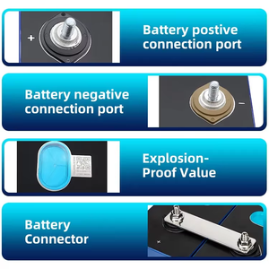 ポーランド製 3.2V 314Ah LiFePO4バッテリー MB31 MB56 628Ah M6スタッド端子 リチウムイオン電池セル 家庭用蓄電池 - Product Image 6