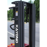 Gerbeur électrique à double élévation Initial 3m 3.5 avec capacité de 1500 kg/2000 kg Batterie 48V Chariots élévateurs pour utilisation en entrepôt CE
