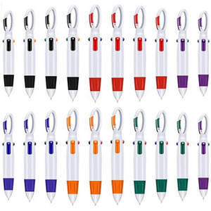 Рекламный милый ручка 4 вида цветов красный, голубого, зеленого и черного цветов, для заправки зажигалок планировщик ручка новинка жира Печать Логотипа реклама промо 4 цвета шариковая ручка - Product Image 3