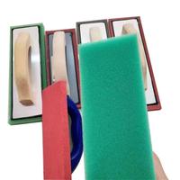 Truelle de maçonnerie et de plâtrage BEST Modèle 007 de bonne qualité, rouge+vert+noir, avec manche en bois et flotteur en mousse EVA, tailles 4''x12'' et 5''x12''