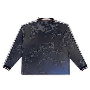Reteo เสื้อฟุตบอลแขนยาวเสื้อปักลายเสื้อฟุตบอลทรงหลวมไซส์ใหญ่ - Product Image 2