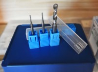 Forets de perçage pour circuits imprimés et fraises diamantées pour circuits imprimés, ensemble de mini-micro-forets CNC pour cartes de circuits imprimés