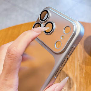 Funda Protectora para Teléfono Móvil iPhone 17 Pro Max, de Lujo, Galvanizada, Mate, Translúcida, con Cobertura Total de Lente, TPU+PC, Rígida - Product Image 6