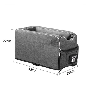 Venta al por mayor barato transpirable nuevo diseño llevar cachorro bolsa de transporte para mascotas para perro gato coche viaje asiento de seguridad para mascotas - Product Image 5