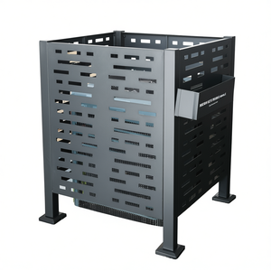 Cubierta Metálica para Unidad de Aire Acondicionado 3x3 pies, Protección Exterior para Ocultar el Tanque - Product Image 1