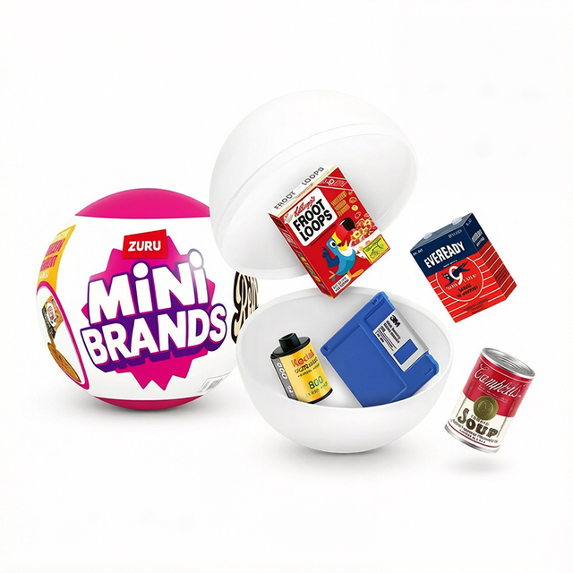 Zuru Mini the Vintage Collector of Fingertips PVC Brand Select Series Toy Gift Set Toy Ball DIY Collectible Blind