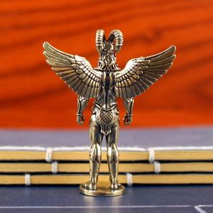 Estatua de Ángel en Latón Electrochapado Vintage para Regalo Decorativo Moderno - Product Image 3