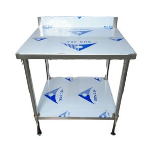 VICTORY, mesa de acero inoxidable personalizada, Banco SS con protector contra salpicaduras, equipo de panadería y catering para snack bar y restaurantes - Product Image 5