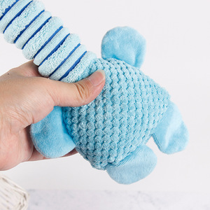 Giocattoli da masticare giocattoli morbidi e simpatici per animali domestici che puliscono i denti squittiscono peluche da addestramento per cani - Product Image 2
